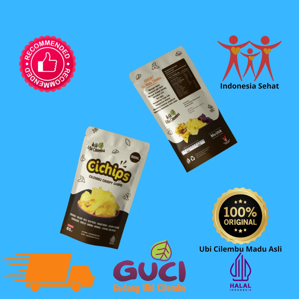

Cichips Kripik Ubi Madu Cilembu