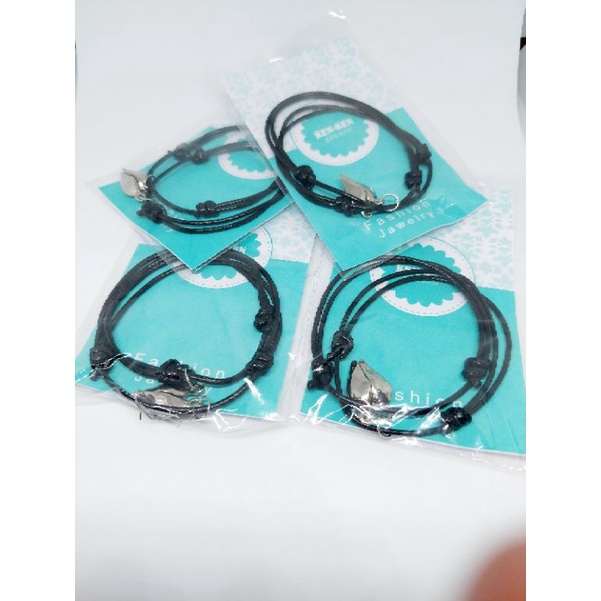 gelang magnet hati polos bahan premium