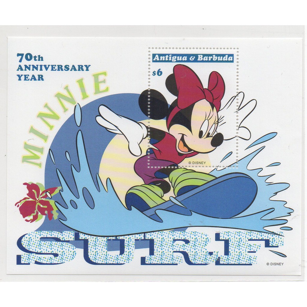 

Promo Prangko Disney Antigua Barbuda Minnie Mouse Sport