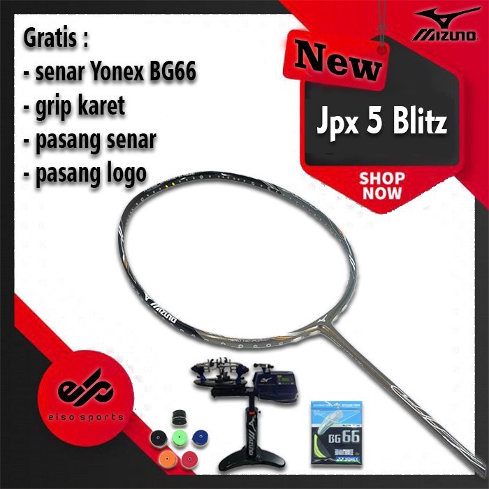 Promo Raket Badminton Mizuno JPX 7 Fury ( Yy BG66 )