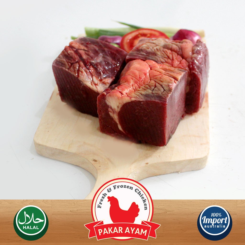 

Daging Jantung Sapi Kemasan 500gr Import Australia Kualitas Premium