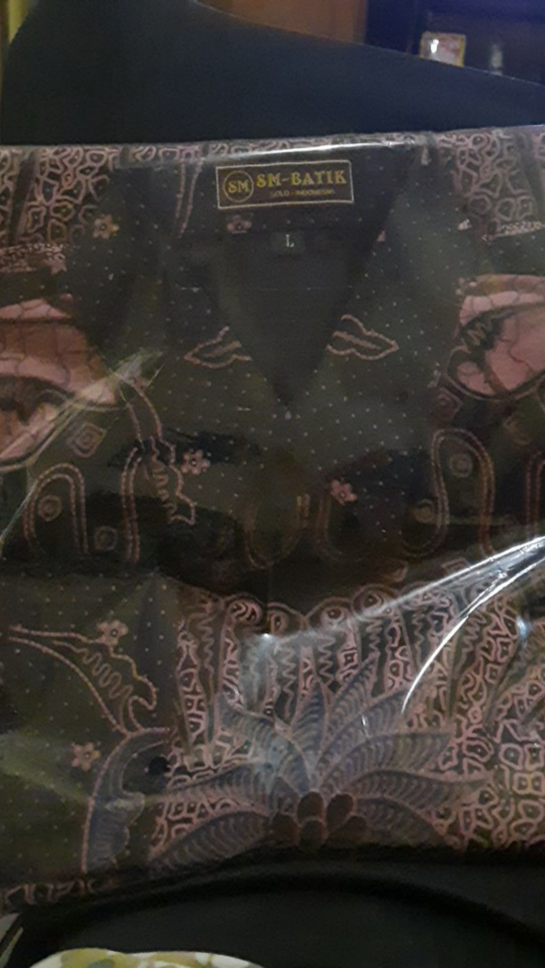 Kemeja Batik Lengan Panjang/hem Batik Lengan Pendek Suket Segoro Bahan Katun Sragenan Lapis Furing