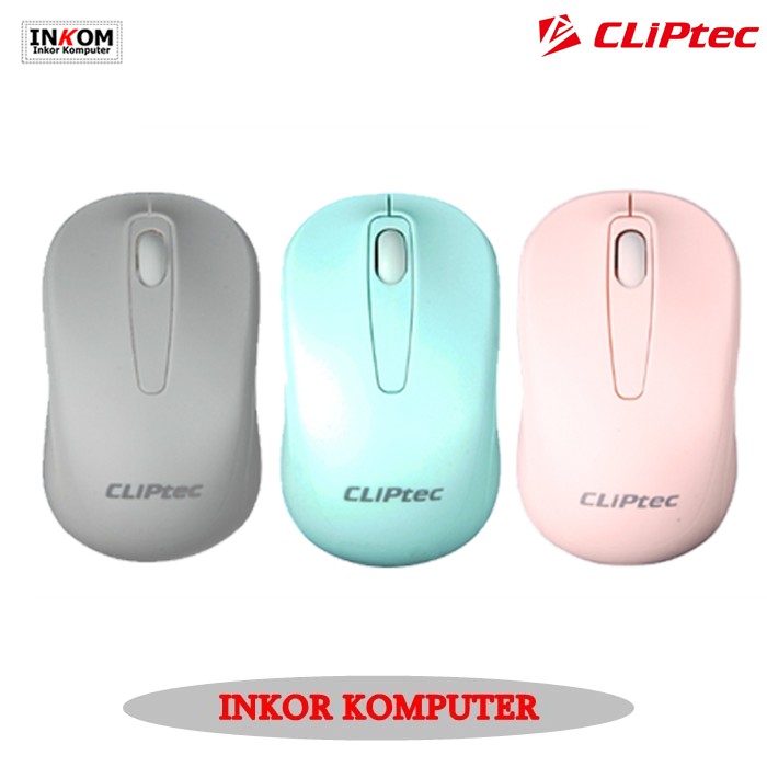 Mouse Wireless Optik Cliptec RZS859 Young 2.4GHz