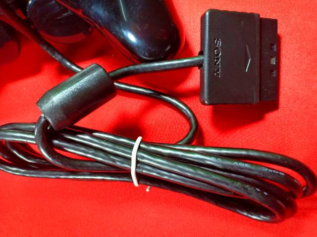 Stick stik ps2 OP  kabel serat hitam