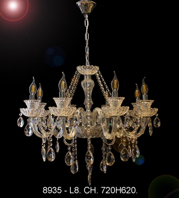 Lampu Hias Gantung Crystal Ruang Tamu 8935 / 8