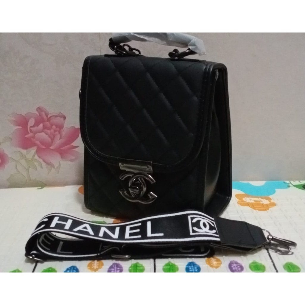 TAS SELEMPANG WANITA CHA-NEL MINI CHNL CNL IMPORT MINI MURAH CHANEL 090