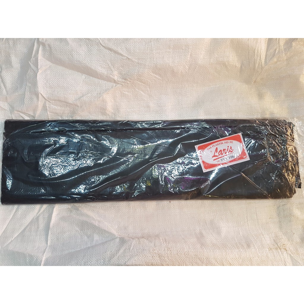 Kantong Plastik Karung Polybag HD PE Hitam