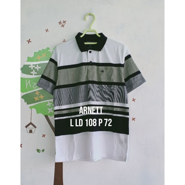 Kaos Krah Polo Cowo Laki-laki Arnett