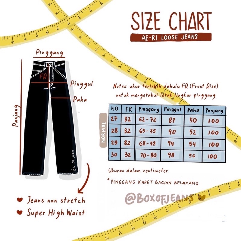 Boxofjeans - AE-RI 애리 Loose Jeans - MOCCA