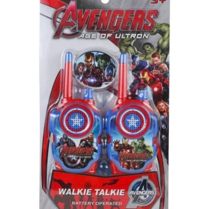 Update Walkie Talkie Anak Mainan Ht Talkie Walkie Talkie Avengers Sale