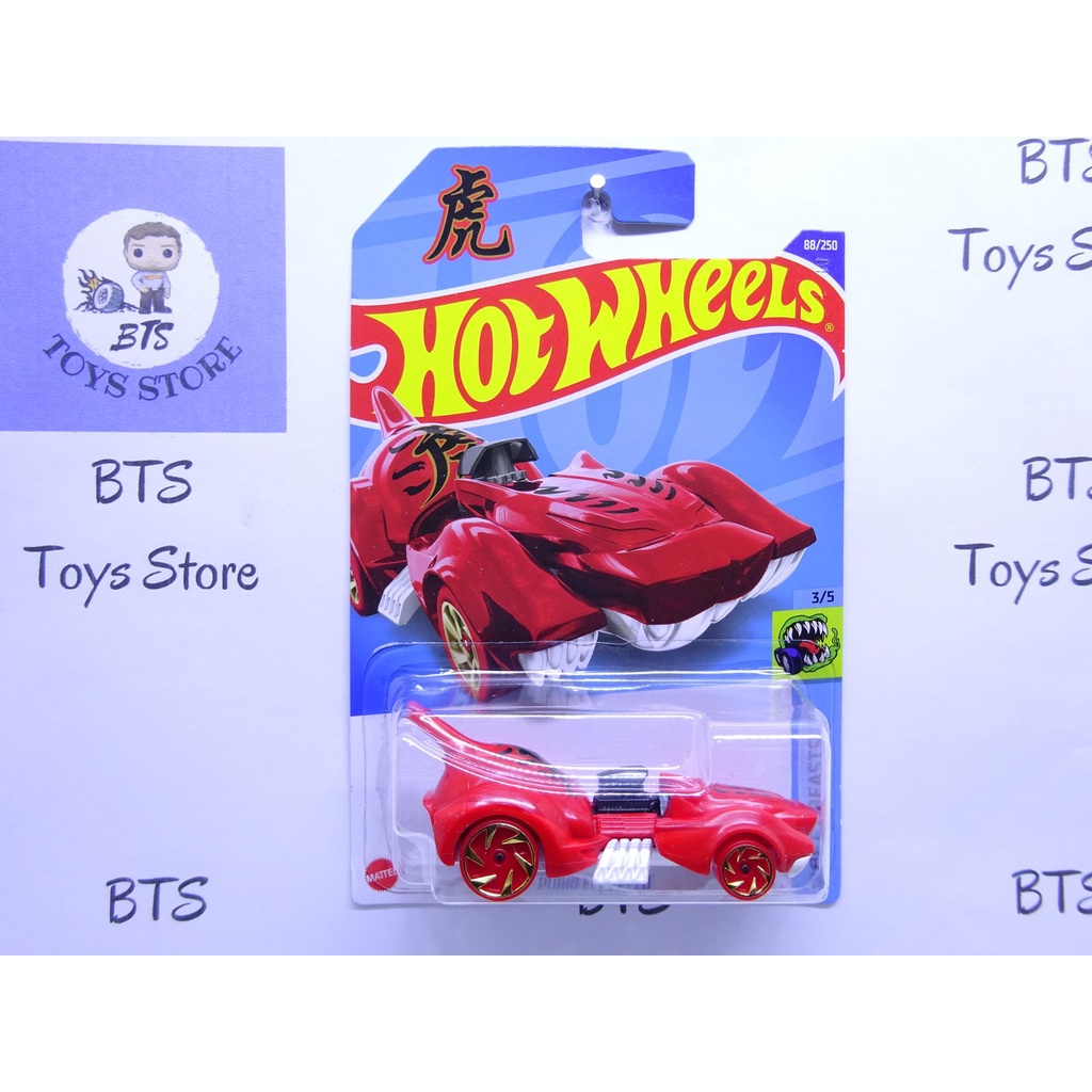Hot Wheels Purrfect Speed Merah