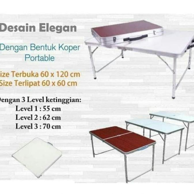 MEJA LIPAT HPL BERBENTUK KOPER