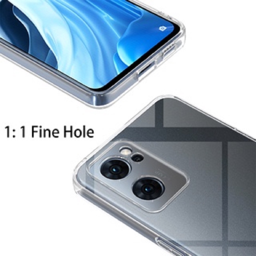Clear Case For Oppo Reno 7 7z 4g 5g Protector Camera Kamera Soft Tpu Casing