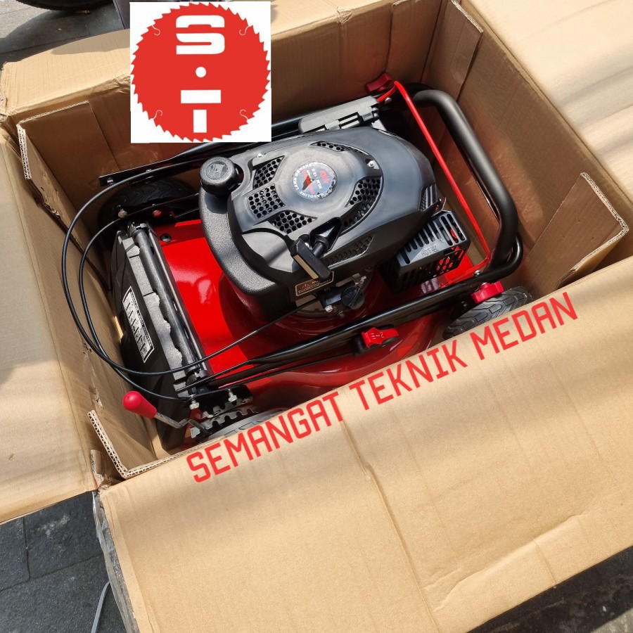 MLM-18G MESIN BABAT RUMPUT DORONG LAWN MOWER 4 TAK MATSUMOTO MLM 18 G