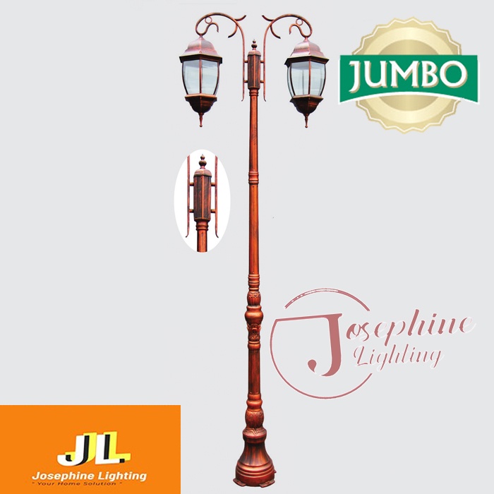 Lampu Taman Tiang Outdoor Seri 7004 C31T+TAP-2L