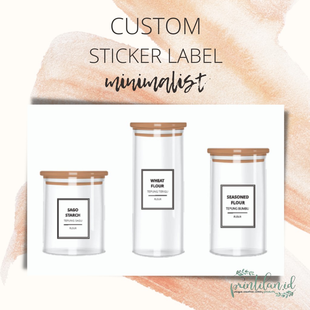 

Minimal 30 | Custom Stiker Label Minimalis Modern Aesthetic Vynil Susu