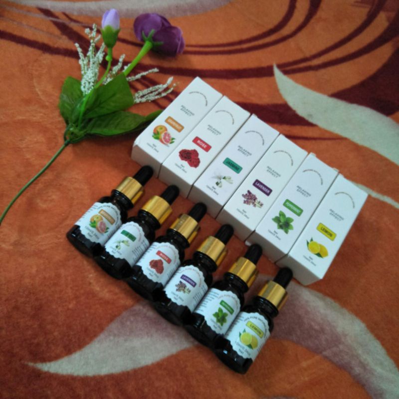 Essential Oil Aromatherapy Minyak Aromatherapy botol vivet10 mili