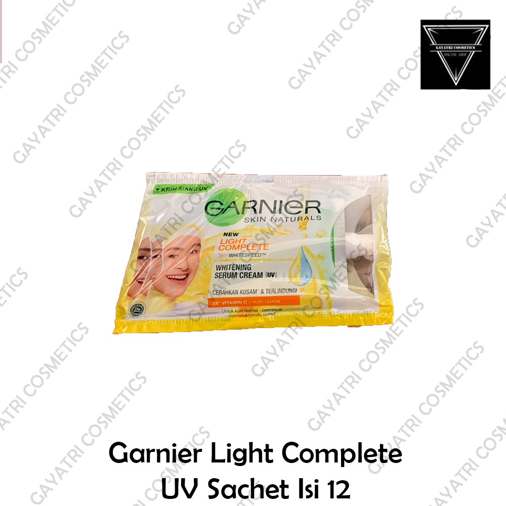 Garnier Bright Complete Serum Cream Sachet 7ml x 12