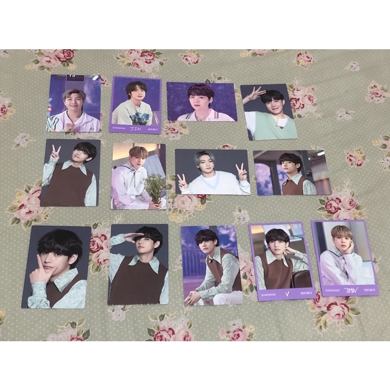 BTS - Mini Photocard SOWOOZOO OFFICIAL WEVERSE