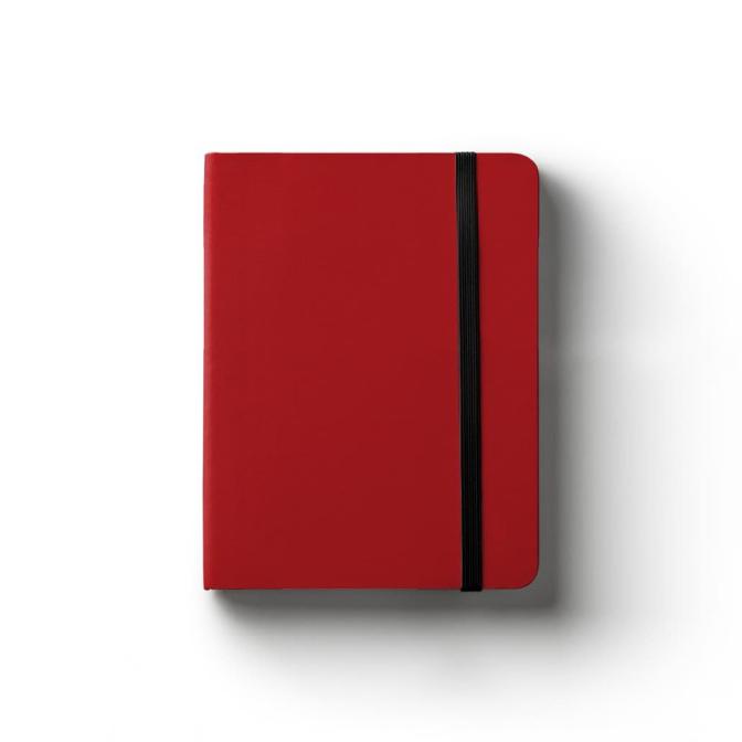 

Notebook A6 Lined Red Kode 352