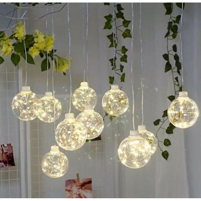 Hanging Bulb Fairy / Lampu dekorasi / Lampu pelaminan /  Lampu pernikahan / Lampu gantung