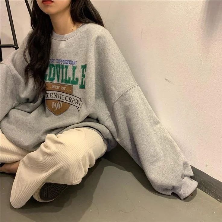 REDVILLE OVERSIZE - SWESTER WANITA - KOREAN STYLE - SWEATER OVERSIZE