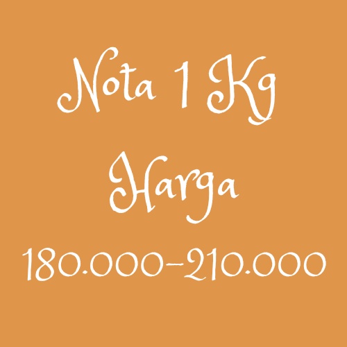 [LINK LIVE] Tanaman Hias nota 1 Kg 180.000 - 280.000