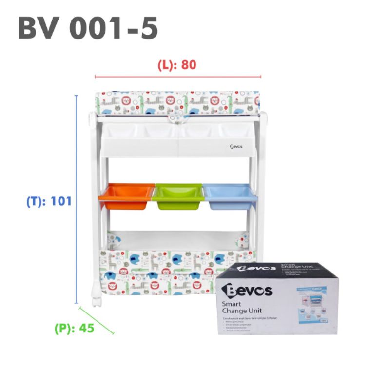 Bevos 2in1 smart baby bath changing table / baby tafel / meja mandi bayi dan ganti popok