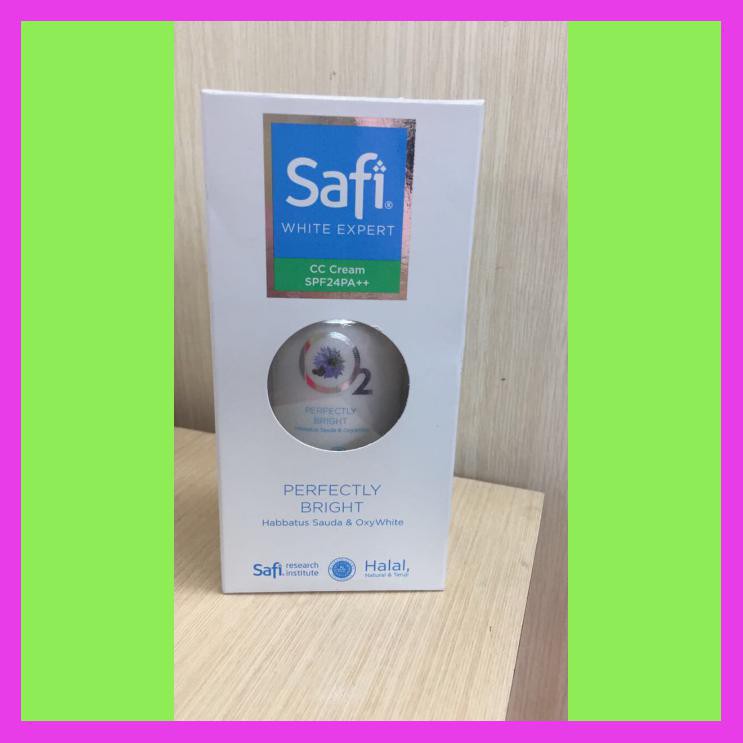SAFI WHITE EXPERT CC CREAM  SPF24 PA++ 20 GR. MADE IN MALAYSIA