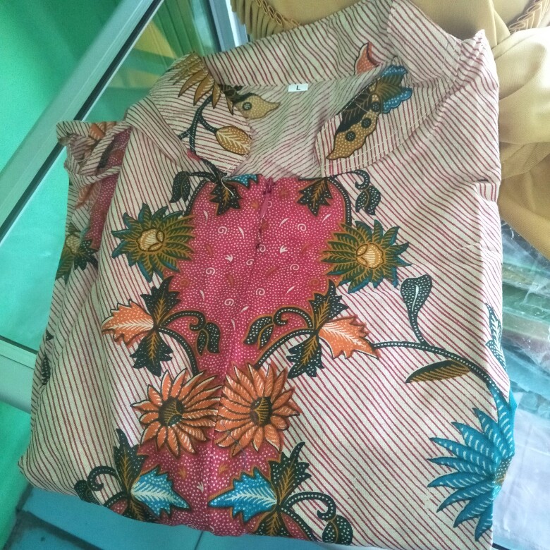 Ready Tunik Batik M L Xl Xxl