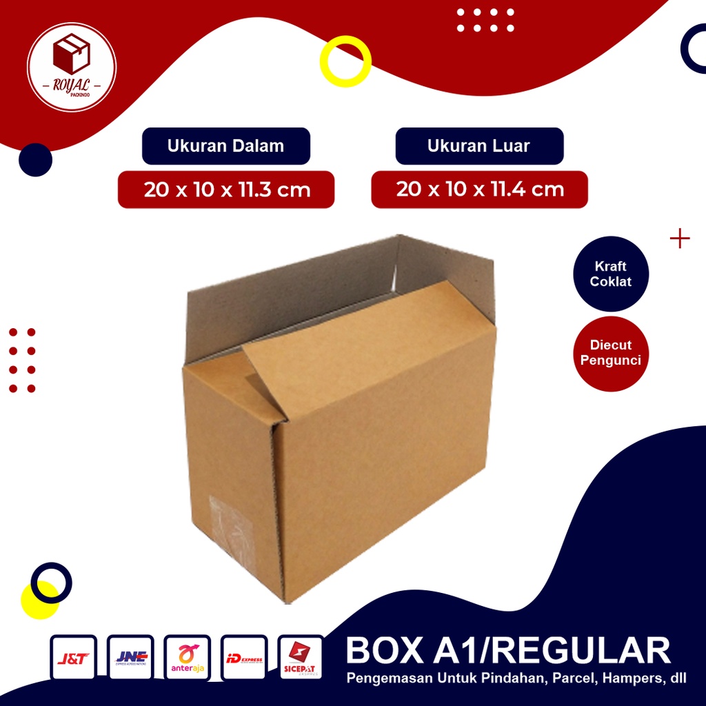 

Kardus Box Cute - size 20 x 10 x 10 cm Kardus/Packingonline/Karton/Box - Bisa Custom Sablon Printing