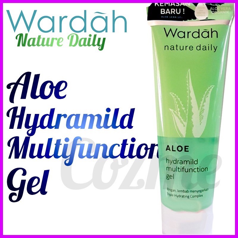 WARDAH NATURE DAILY ALOE HYDRAMID MUTIFUNCTION GEL 100 ML