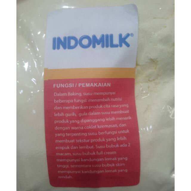 

Susu bubuk fullcream INDOMILK 250gr