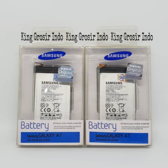 dc88 - Baterai Samsung Galaxy A700 A7 2015 Original SEIN 100% Battery Batere Batre A 700 A 7