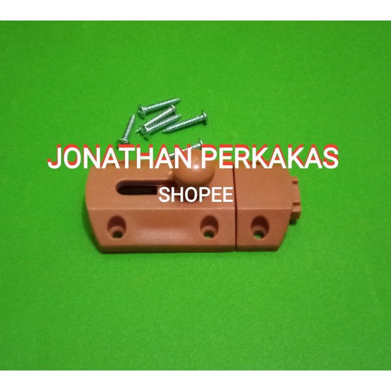 gerendel plastik coklat gerendel pvc coklat gerendel pintu plastik coklat gerendel pintu pvc cokkat