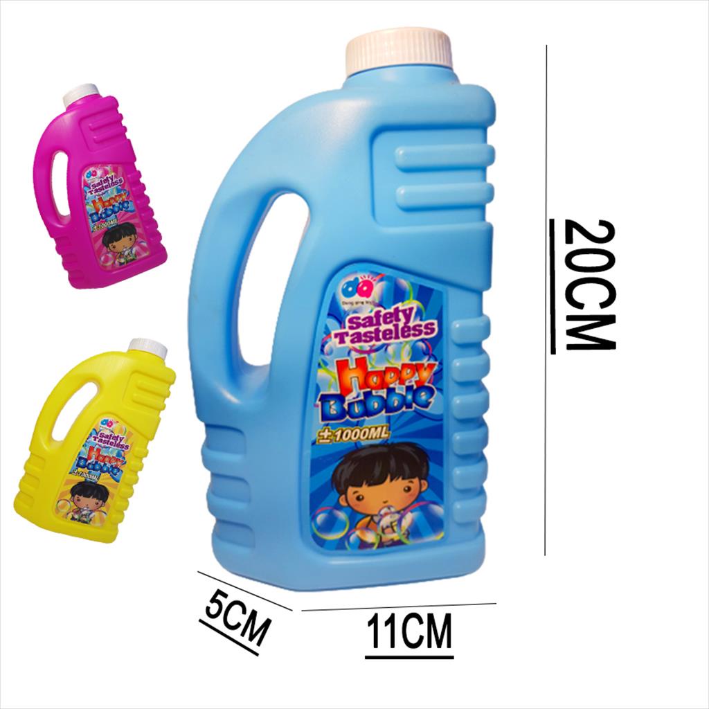 Cairan Isi Ulang Bubble/ Refil Bubble 1Liter/Refill Gelembung Sabun/Air Sabun