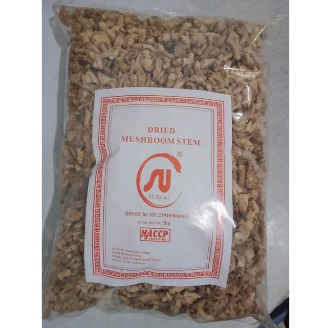 

5 Kg Kaki Jamur - Hioco - Dried Musroom Stem - Kering Subrand