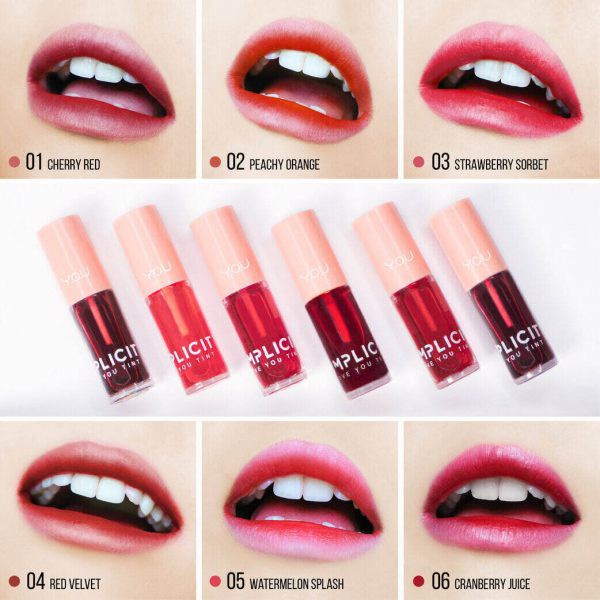 YOU Love You Tint | The Simplicity Y.O.U Makeups Make up Cosmetics Lip Tint Liptint BPOM (VH)