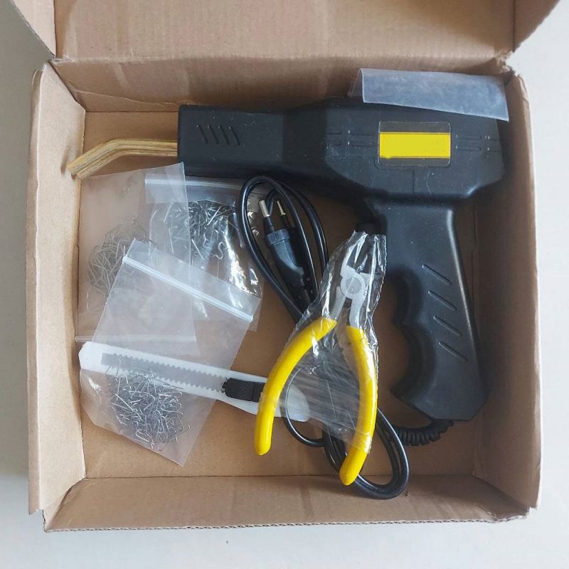 Plastic Welding Gun Portable Mesin Las Plastic Mini Stapler Las Untuk Perbaikan Bumper Mobil