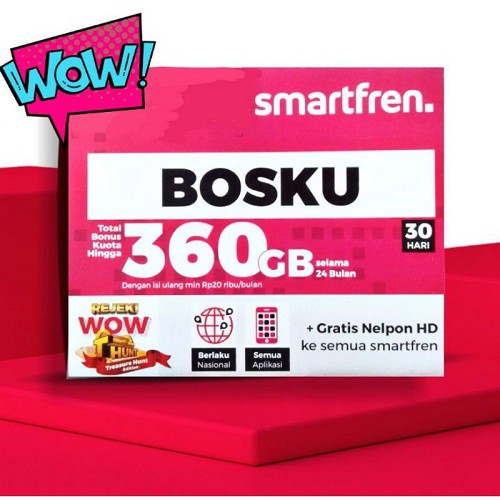 Smartfren - Kartu Perdana Smartfren Bosku