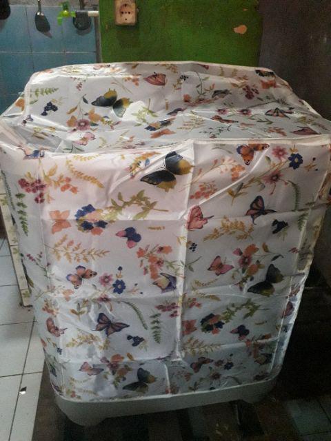 TUTUP atau Cover Mesin Cuci type C 2 tabung bukaan atas