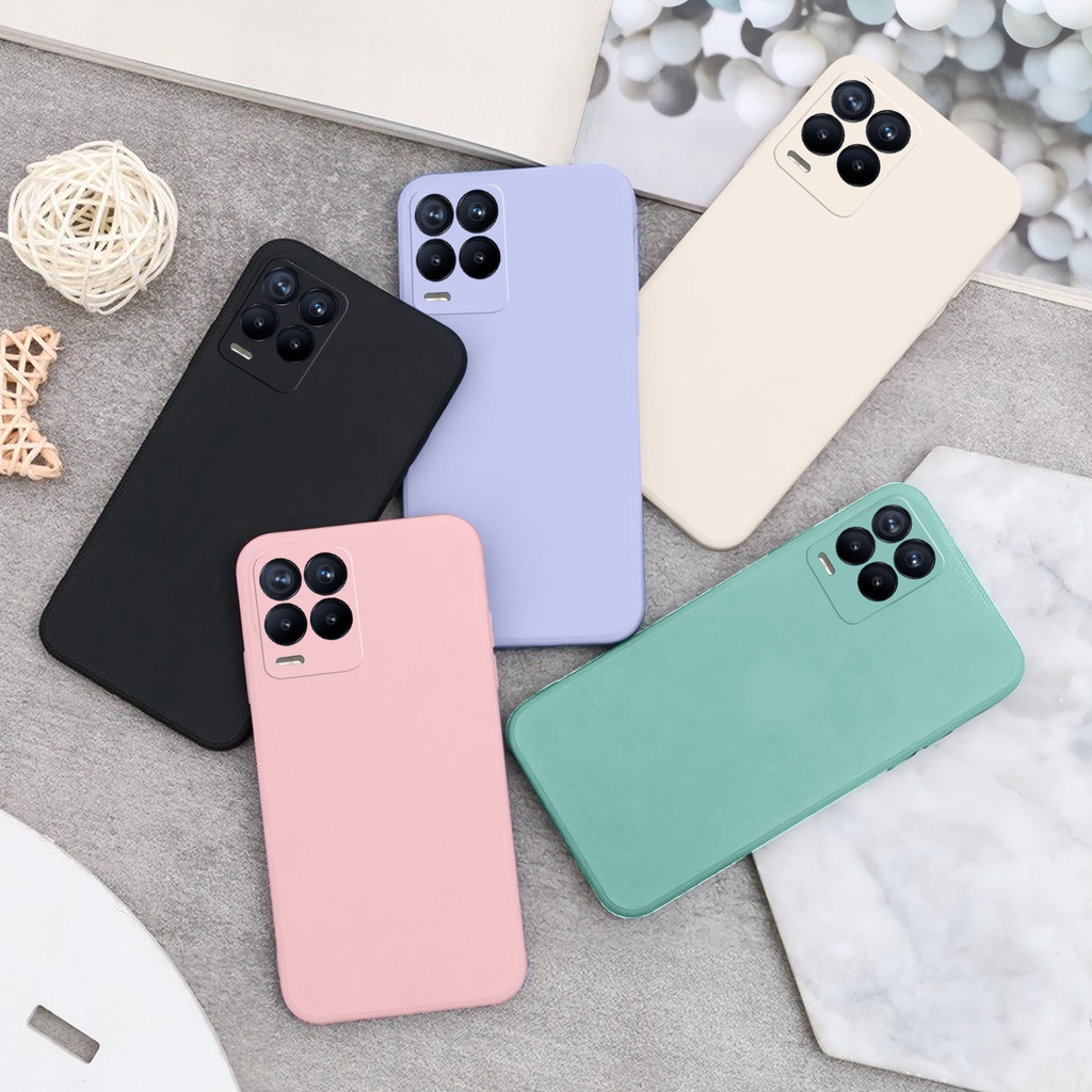 Case Polos Softcase Macaron Realme 8/8 PRO 8i 7 7i 7 PRO 6 6 PRO 5 5i 5PRO C25 C21Y C21 C20 C17 C15 C12 C11 C3 C2 NARZO 20 PRO 30A