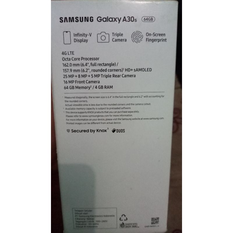 Samsung A30s Matot