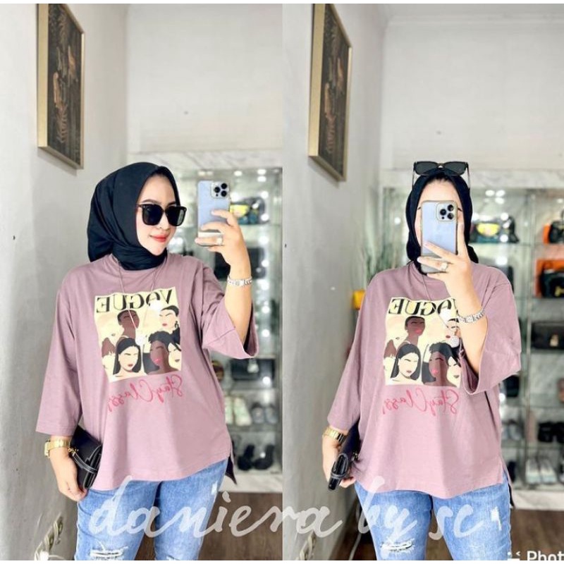 ATASAN OVERSIZE WANITA KEKINIAN // KAOS OVERSIZE HITS PREMIUM TERLARIS COMBAD 20S