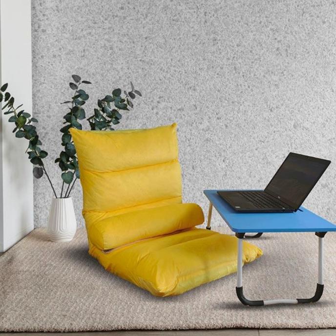 ZYO TATAMI KURSI LESEHAN LIPAT SANTAI / LAZY SOFA UK 105 X 52 X 14 CM - UNGU