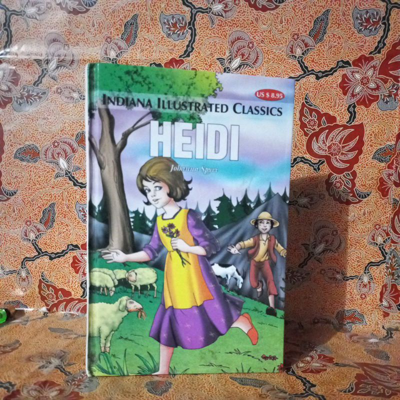 Novel Anak - Heidi (Indiana Illustrated Classics)