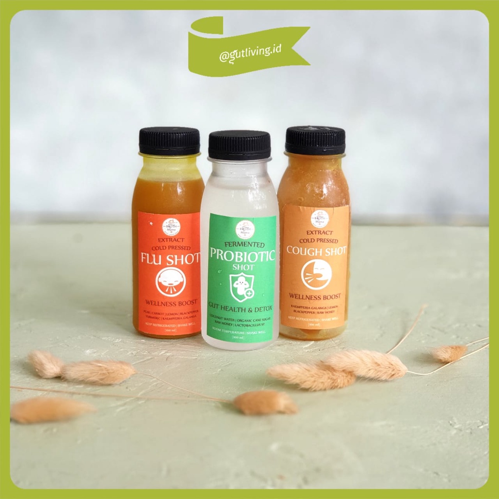 

Wellness Shot Broth Mama (Flu, Cough, Probiotic) Brothmama