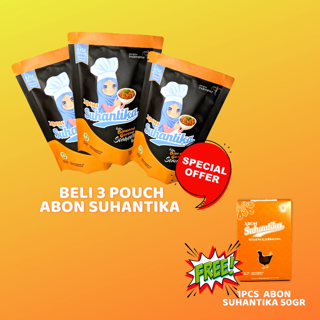 

Abon Ayam Pouch Suhantika (Original)