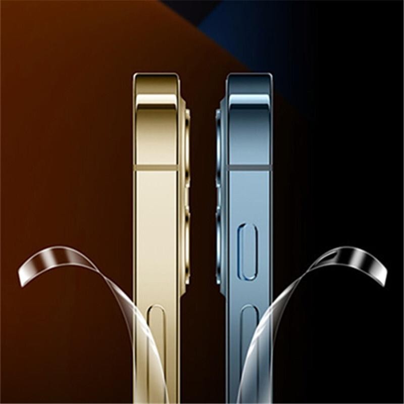 ANTI GORES FULL BEZEL IPHONE 16 15 14 13 12 PRO MAX MINI PLUS SIDE BODY PROTECTOR