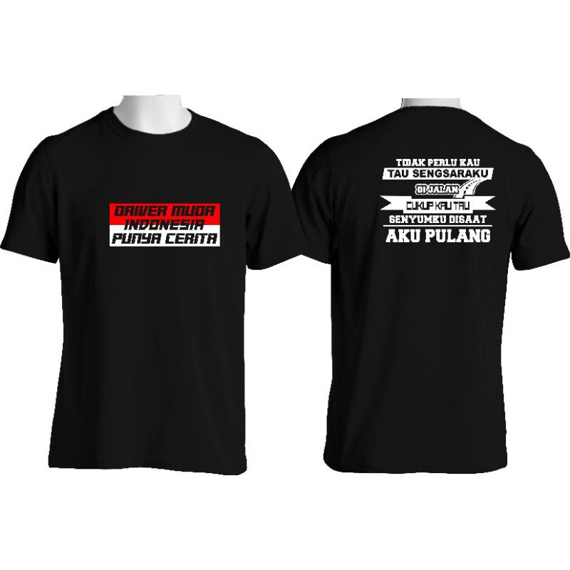Kaos Baju Distro Driver Muda Indonesia Kaos Oleng